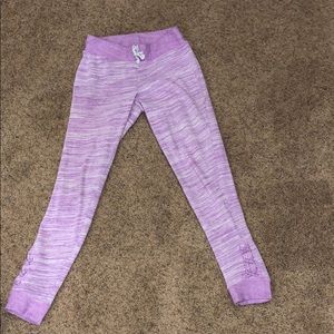 Girls Purple Jogger Pants